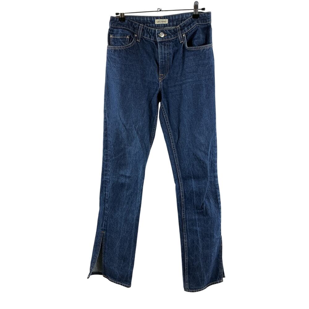 Grlfrnd Classic Blue Hailey Bootcut Denim Jeans Size 26 - Picture 2 of 4